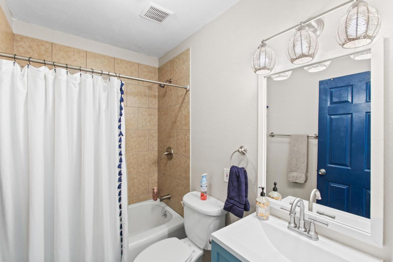 The Blue Oasis With Handicap Ramp Access Dog Friendly & Cowboy Pool Galveston Exterior foto